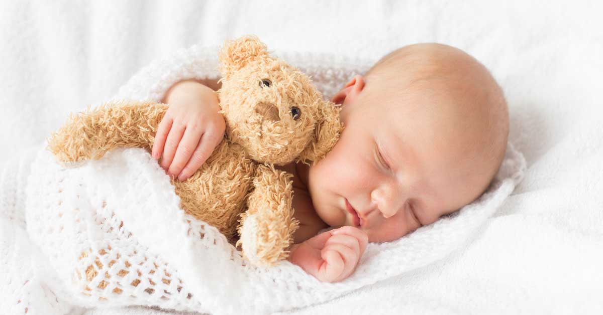 položaj za spavanje bebe
