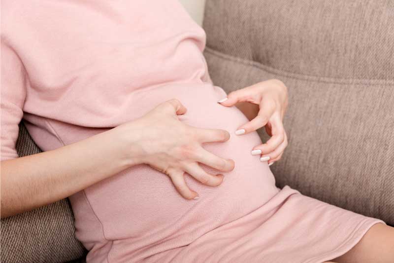 svrab stomaka u trudnoći