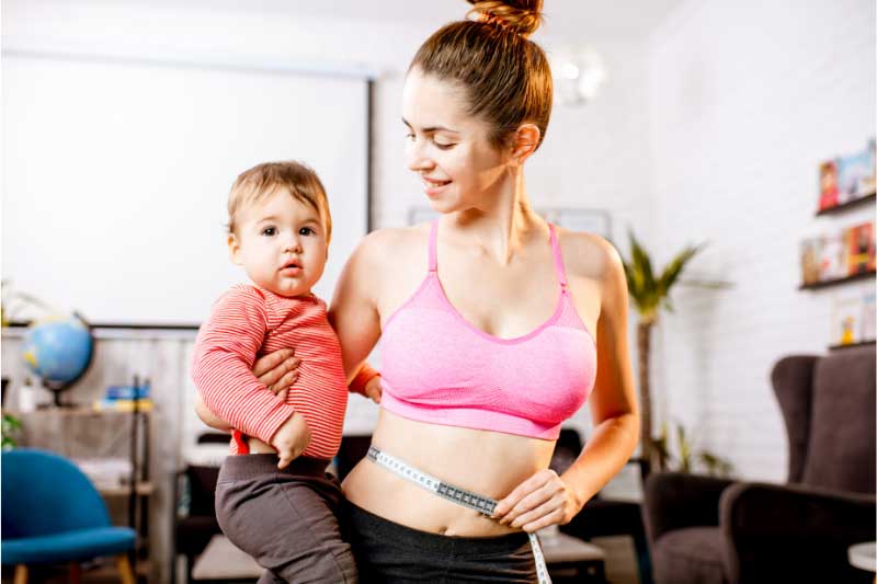vežbe za skidanje stomaka posle porođaja