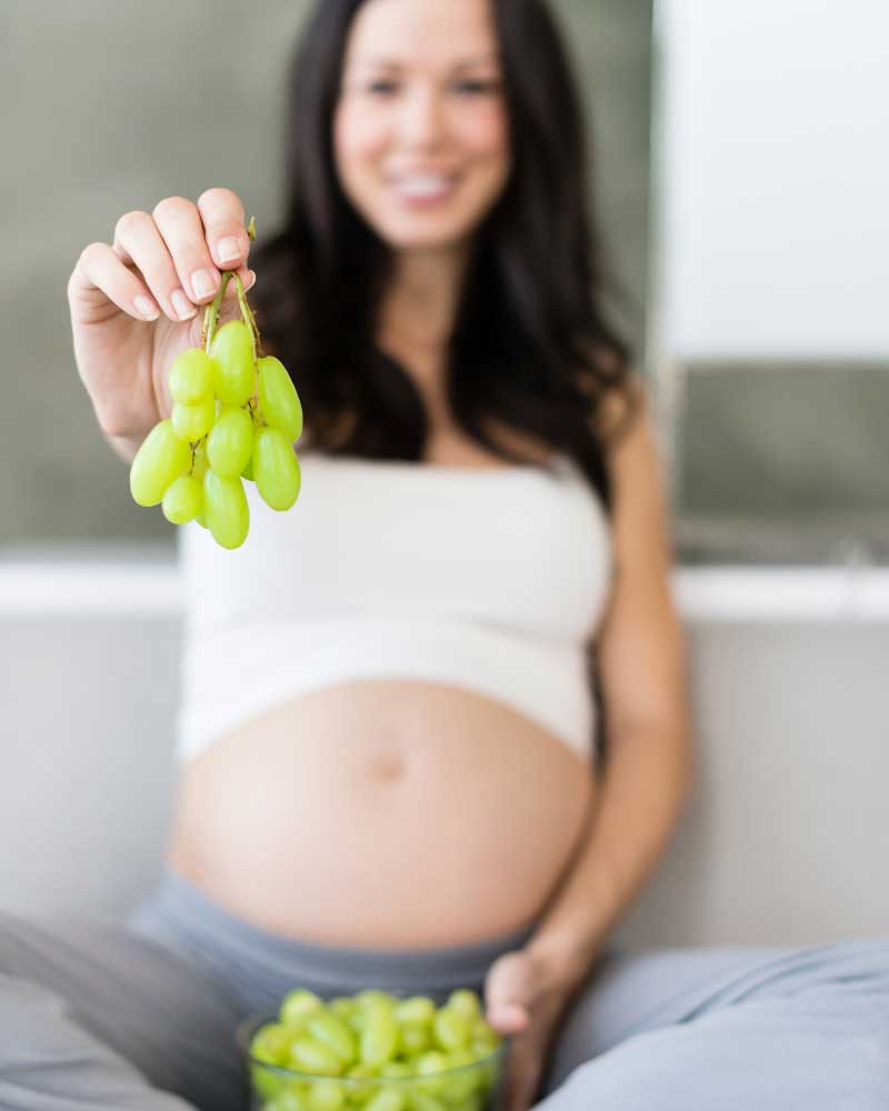 belo grožđe u trudnoći