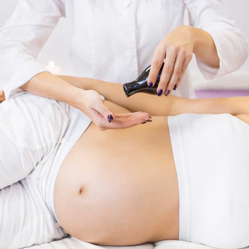 masaža za trudnice