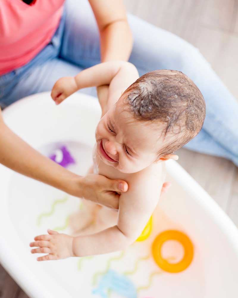 strah od kupanja kod beba